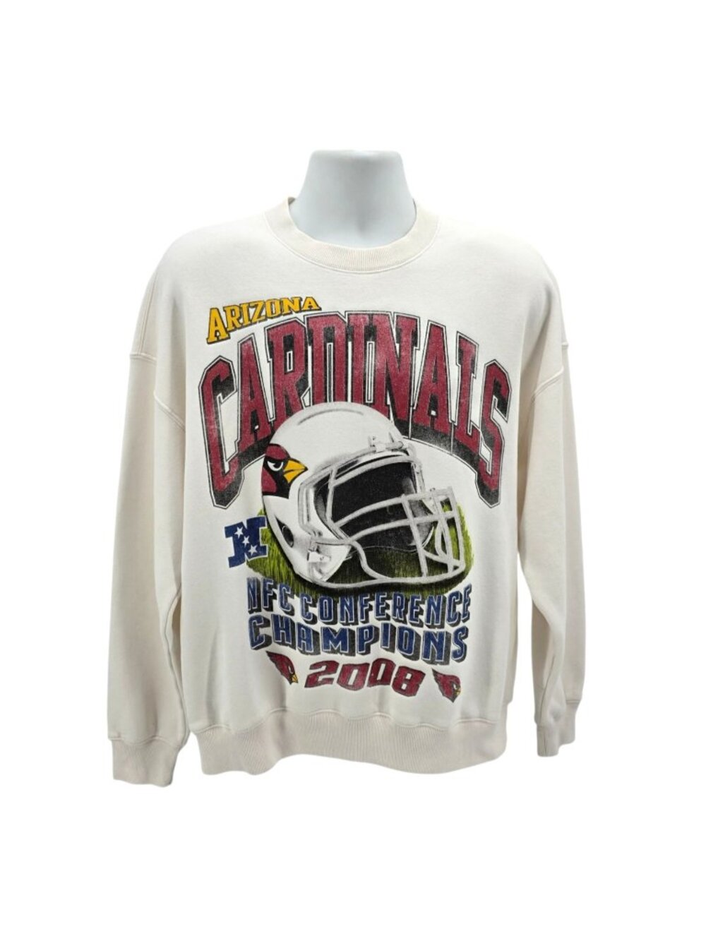 Abercrombie & Fitch NFL Mens Medium Sweatshirt Arizona Cardinals NFC Conference